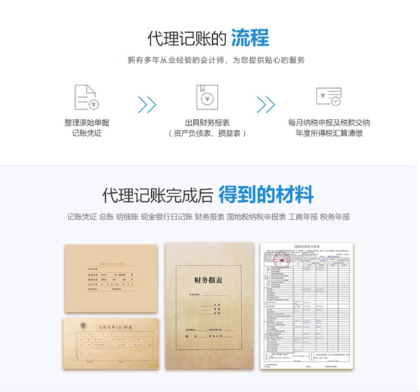 代理記賬流程
